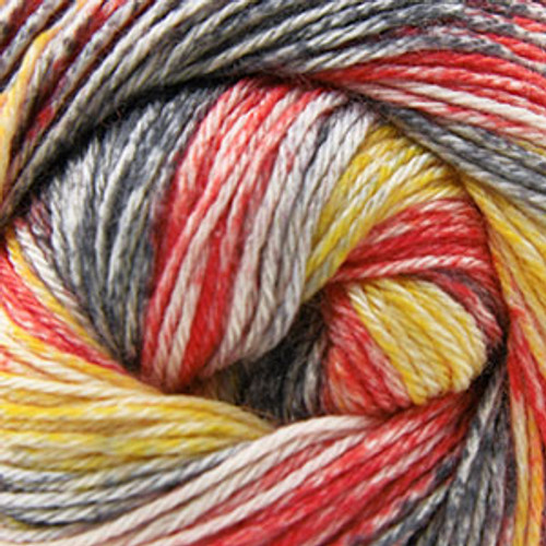 yarn closeup of Cascade Yarns Heritage Prints - Campy 127