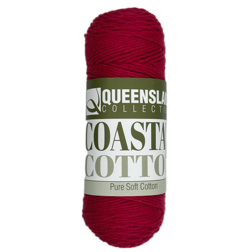 skein of yarn of Queensland Coastal Cotton - Garnet 1030