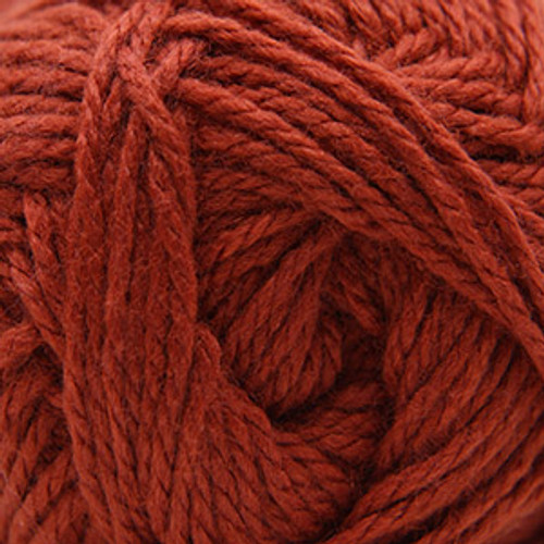 Manufacturer's closeup image of Cascade Yarns Cherub Aran in color Cinnabar 117