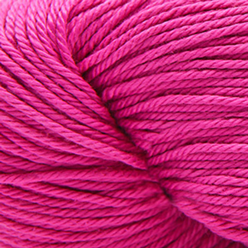 Manufacturer's closeup image of Cascade Noble Cotton - Neon Pink 404