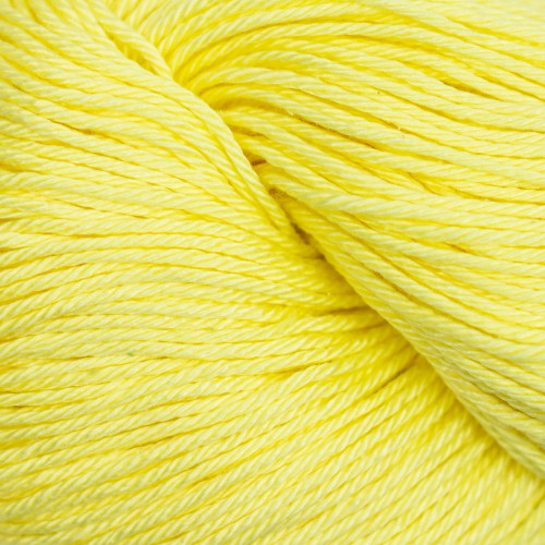 Manufacturer's closeup image of Cascade Yarns Noble Cotton - Baby Yellow 29