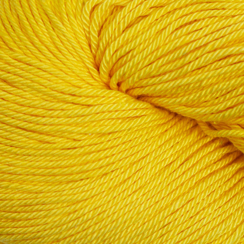 Manufacturer's closeup image of Cascade Yarns Noble Cotton - Yellow 30