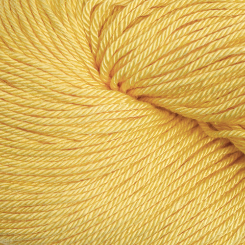 Manufacturer's closeup image of Cascade Yarns Noble Cotton - Golden Yellow 31