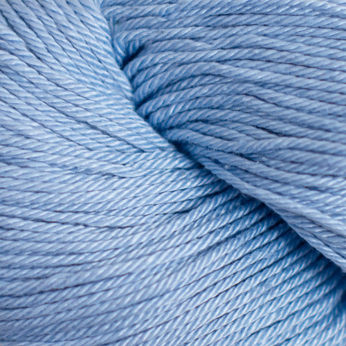 Manufacturer's closeup image of Cascade Yarns Noble Cotton - Baby Blue 54