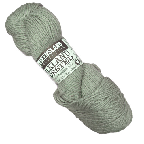 image of a pale minty green called Seaspray #26 in Queensland Collection Falkland Worsted