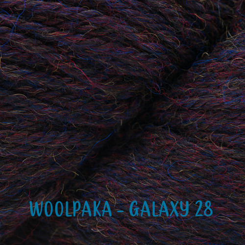 closeup image of Cascade Yarn Woolpaka in color Galaxy 28