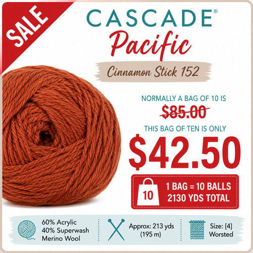Pacific - Cinnamon Stick 152 (Bag of 10)