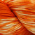 Manufacturer's closeup image of Cascade Noble Cotton Tie Dye - Orange 704