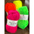 Cascade Yarns - Pacific Bulky - group image of Neon Yellow 198, Neon Orange 197, Neon Raspberry 196 & Neon Green 199
