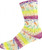 Knitted Sample sock of Online Supersock Yarn Collection 359 Color 2992