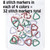 details of Clover Soft SOFT Triangle Stitch Markers (US#5-8 needles) #3192