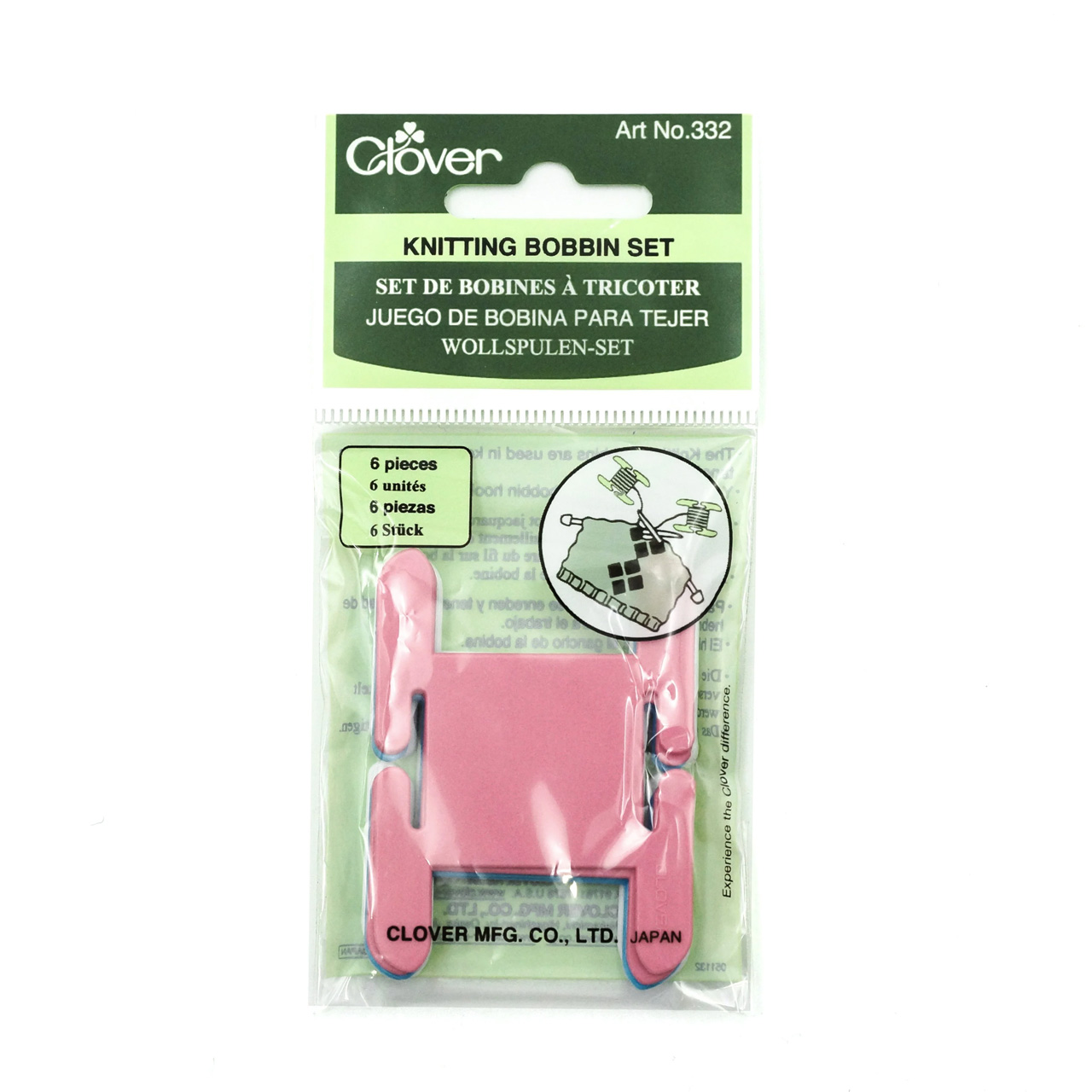 Clover Bobbin Set #332
