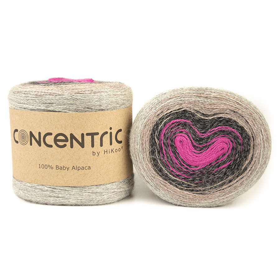 HiKoo Yarns - Concentric Gradient - Trixie 1027