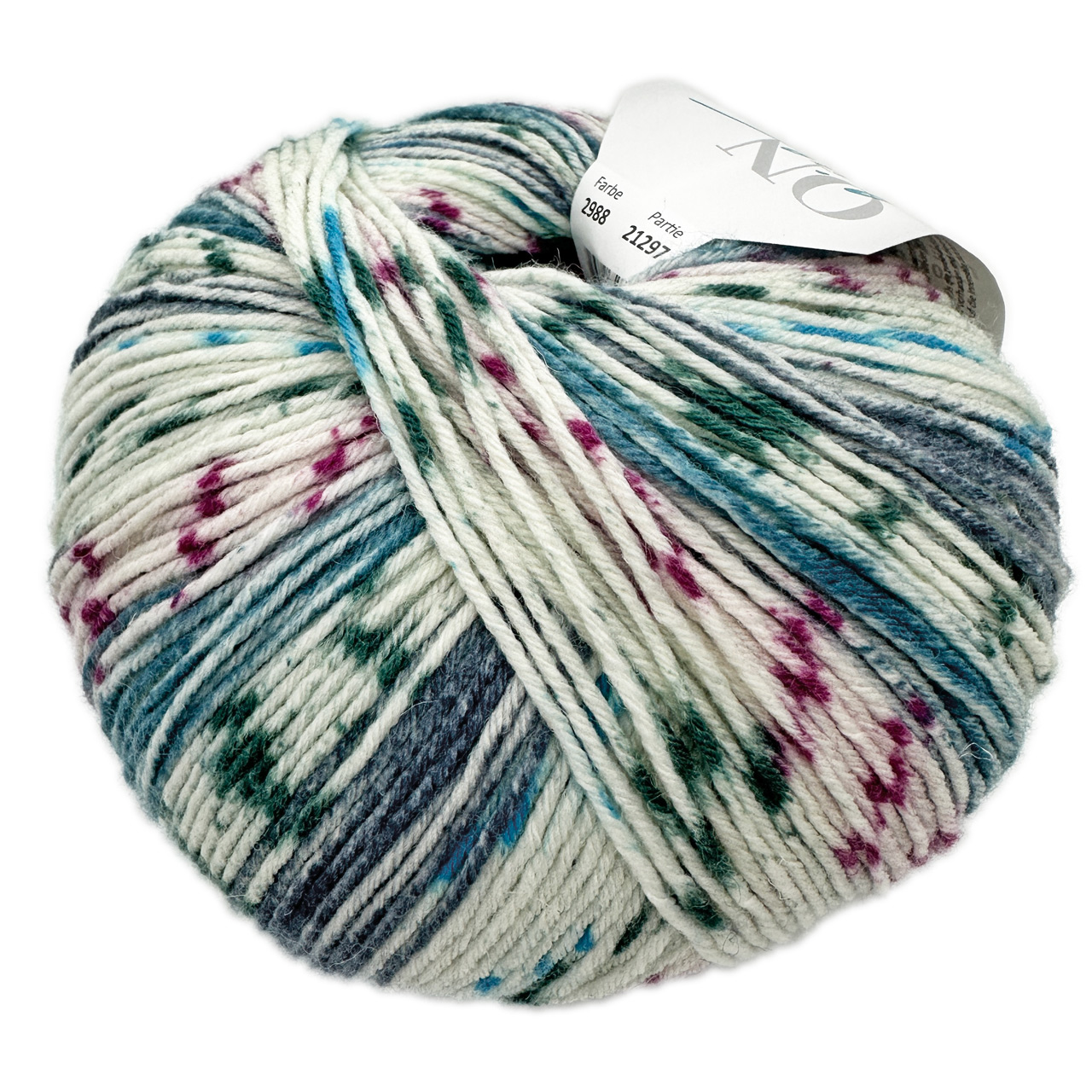 新品SHOMKA ADULT wool Online Supersock Color 2988. DK weight sock yarn stripes of blue