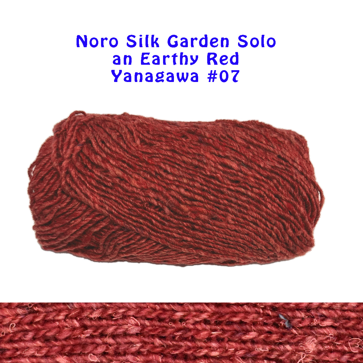 Yanagawa 07 in Noro Yarns Silk Garden Solo