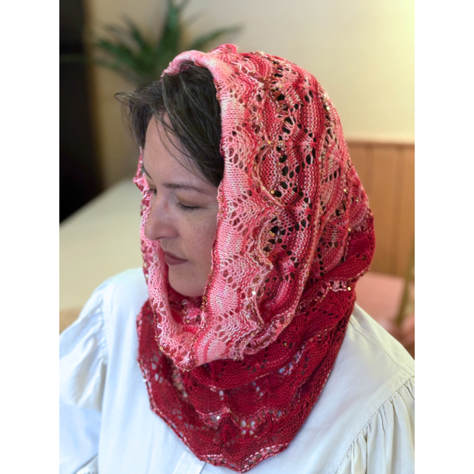 Ixora Blossoms Cowl Pattern free with purchase