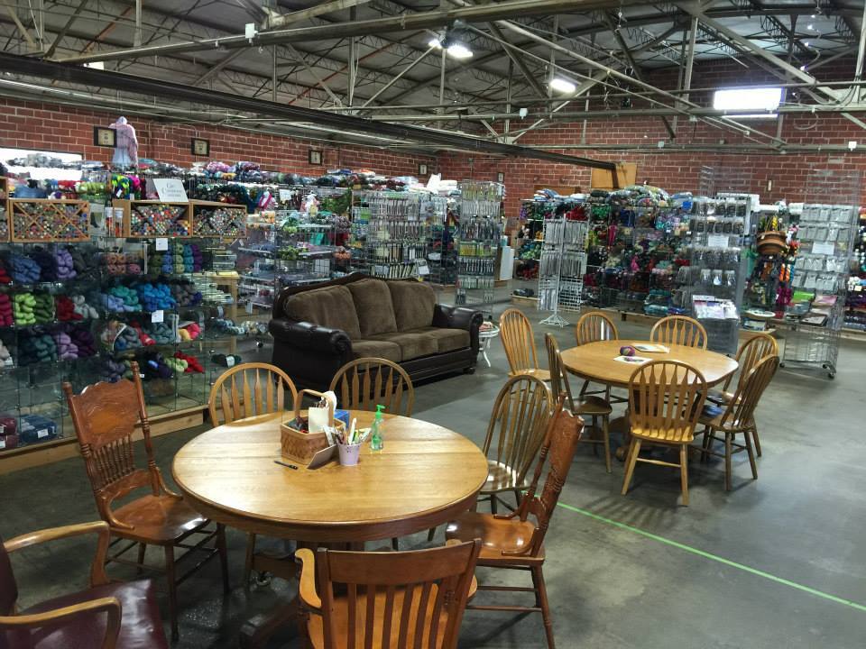 image inside yarn store warehouse