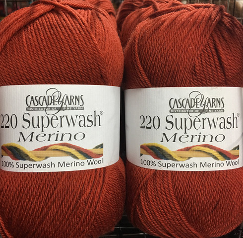 Cascade Yarns - 220 Superwash - Burnt Orange 823