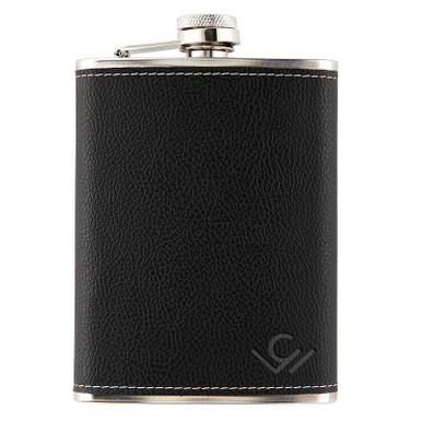 8oz Leather Hip Flask - [Consumer]Cole Wheeler