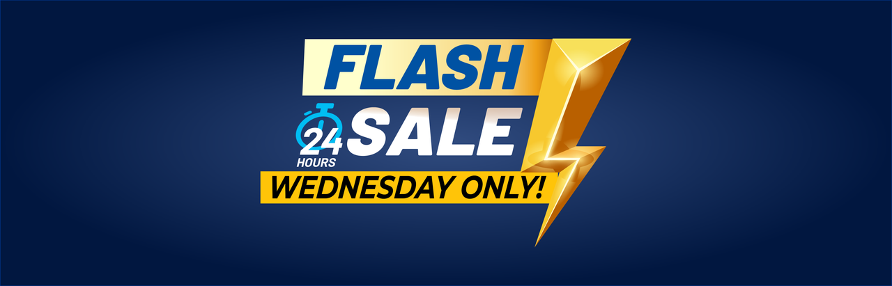 Flash Sale - Wednesday Only Flash Sale - Wednesday Only