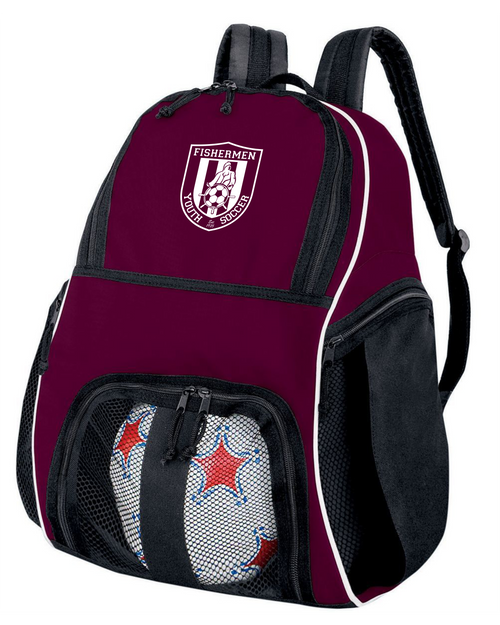 Fishermen Youth Soccer Player Backpack.
