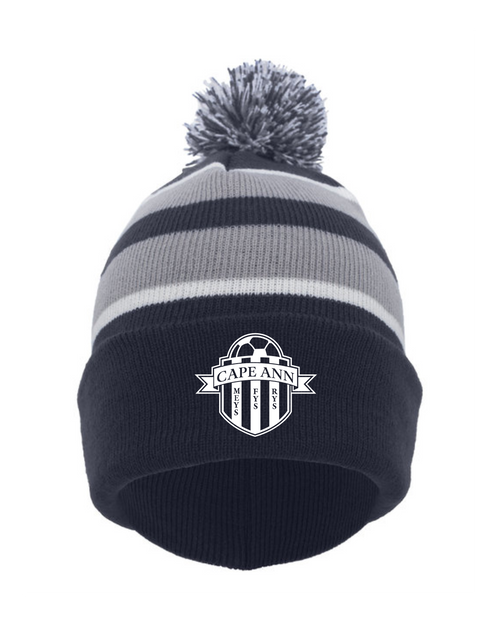 Cape Ann United Soccer Knit Pom-Pom Hat