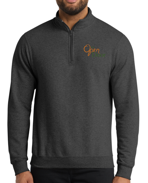 The Open Door 1/4-Zip Pullover Sweatshirt