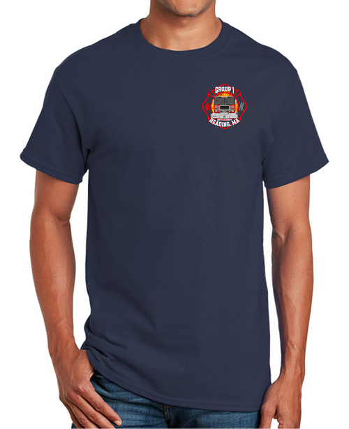 Reading Fire Department Group 1 Short Sleeve Adult and Tall Tees