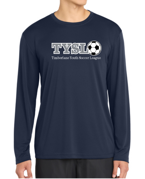 Timberlane Youth Soccer Performance Long Sleeve Youth and Adult Tees