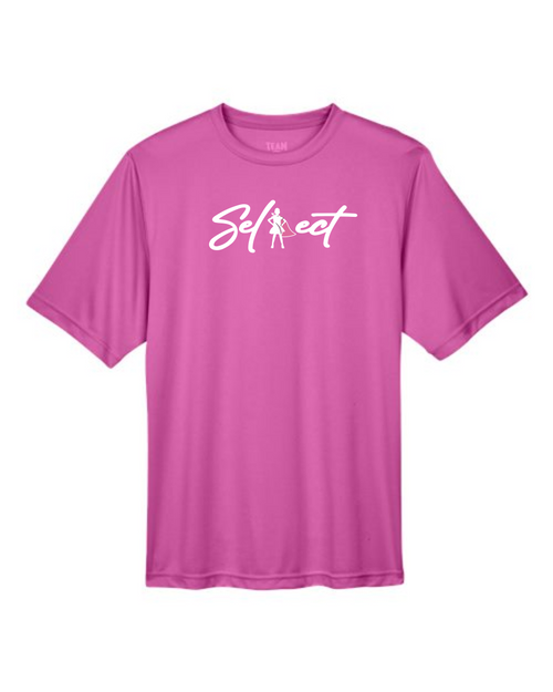 Select girl design - Performance Short Sleeve Tees Youth and Adult