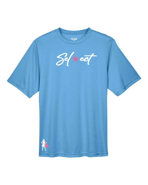Select two color design design - Performance Short Sleeve Tees Youth and Adult