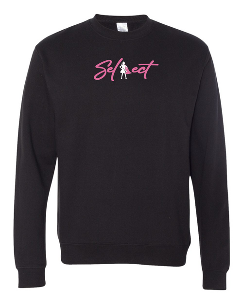 Select girl design - Crew Neck Sweatshirts