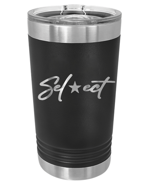 Select Soccer  League 16 oz. Pint with Slider Lid