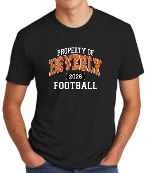 Property of Beverly High School Football T-Shirt