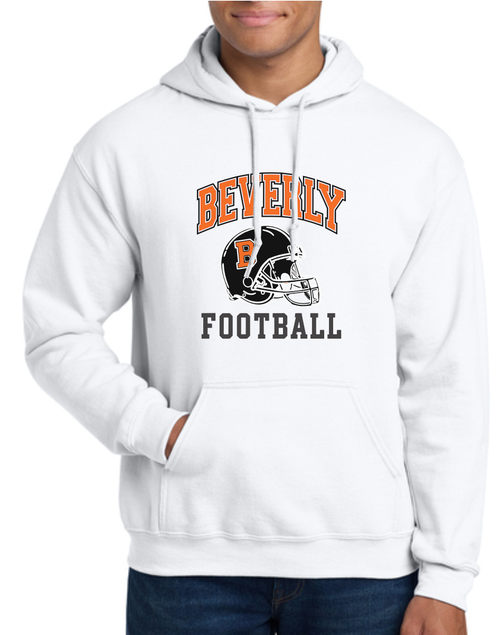 Beverly Football Classic Helmet Design Hooded Sweatshirt