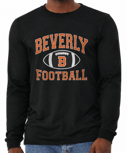 Beverly High School Football Long Sleeve Tee