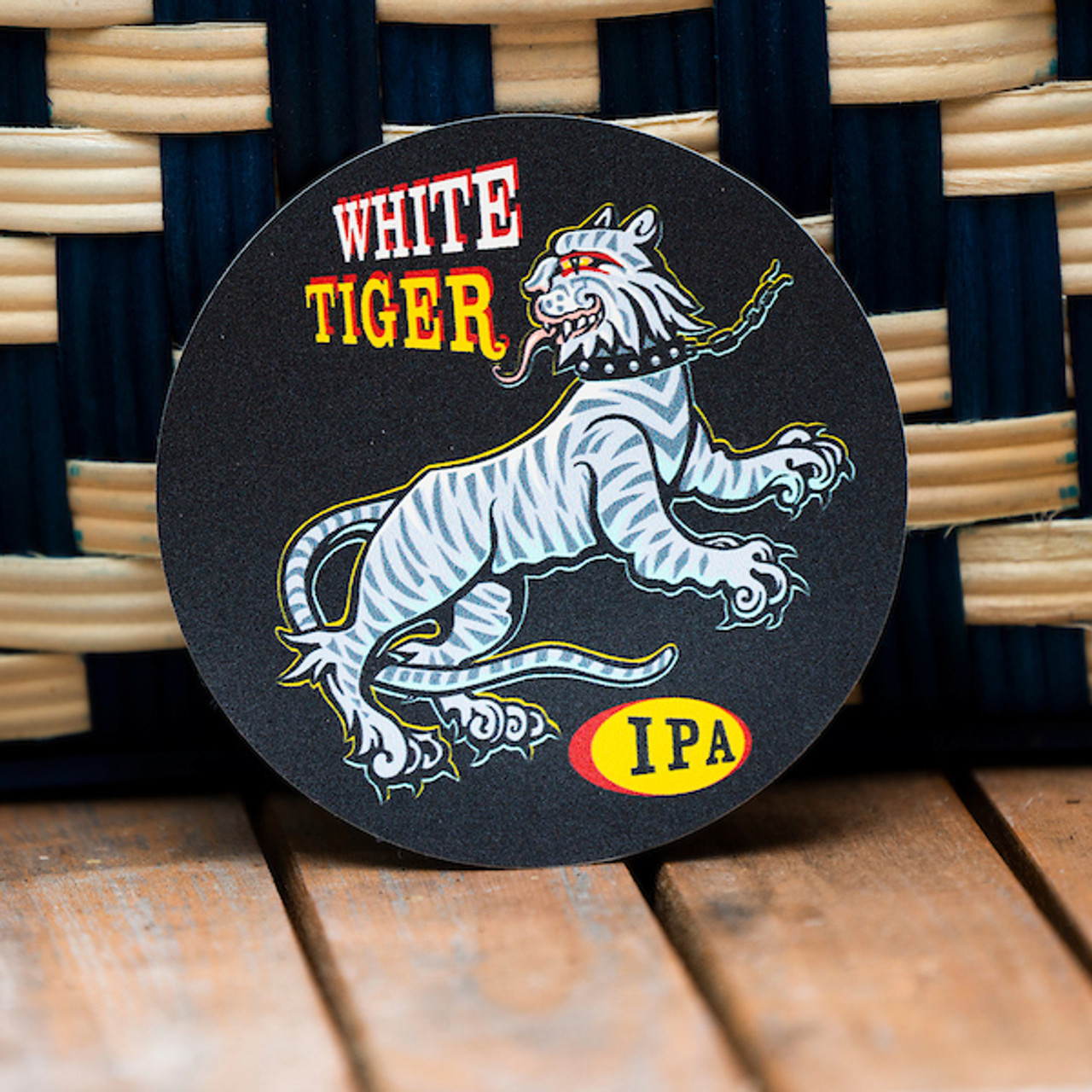 Tiger IPA Vinyl Sticker - Online Shop