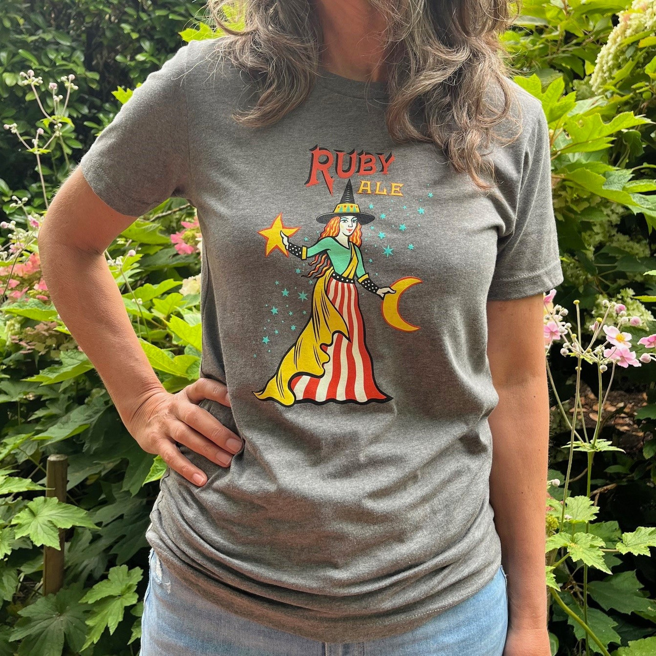 RUBY AND YOU プリント Tシャツ\