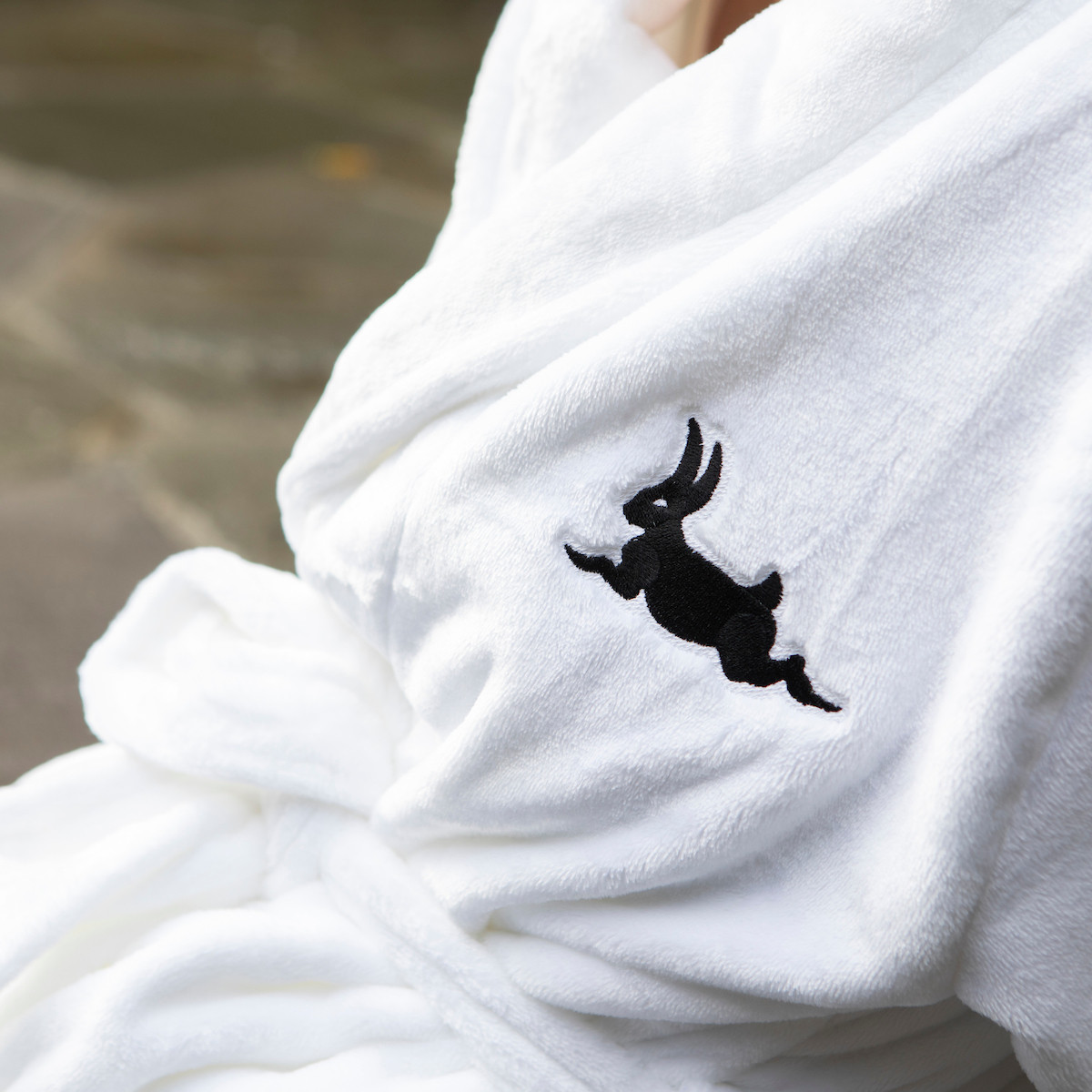 Edgefield Black Rabbit Robe - McMenamins Online Shop