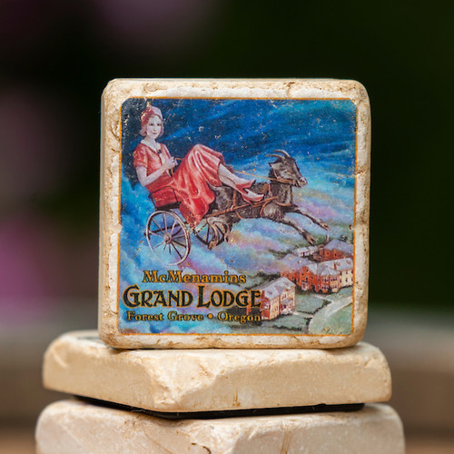 Grand Lodge Goat Lady Magnet