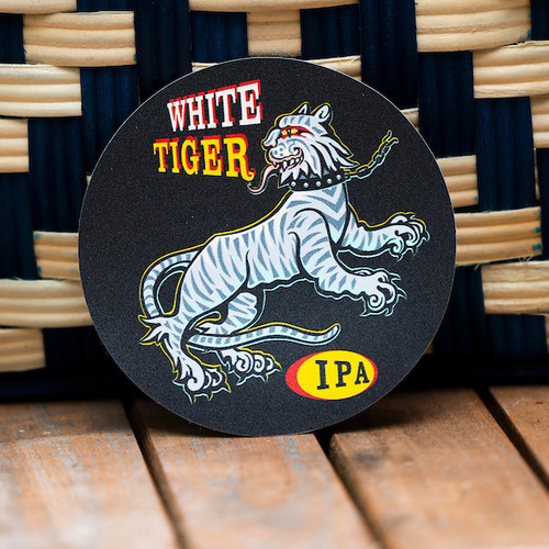 White Tiger IPA Vinyl Sticker