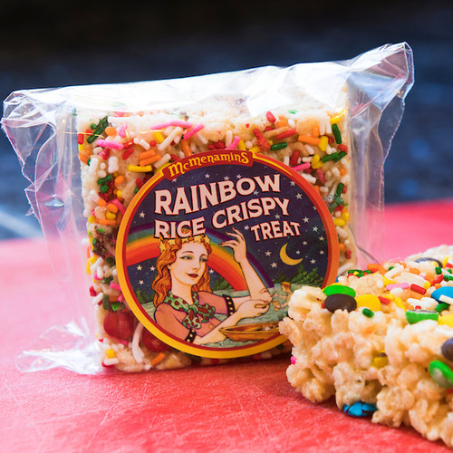 McMenamins Rainbow Rice Crispy Treat