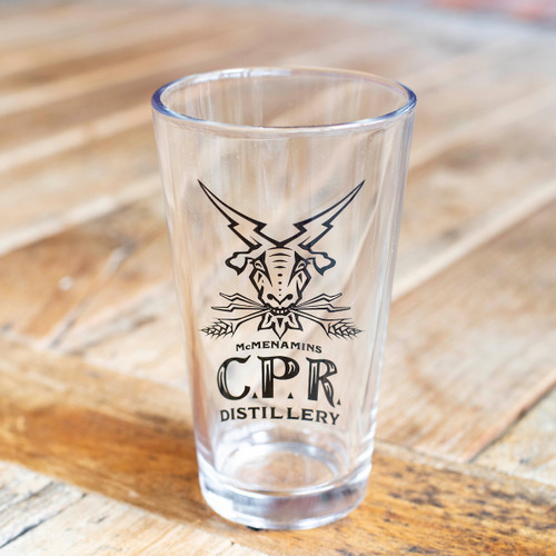 CPR Distillery Billy Pint Glass