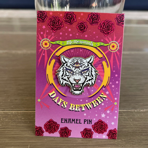 Days Between Tiger Enamel Pin Days Between Tiger Enamel Pin