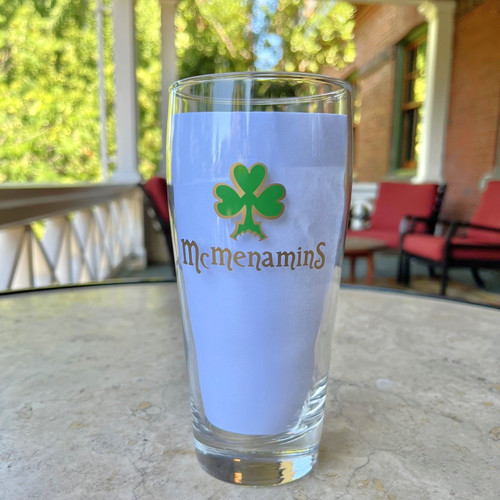 Irish Stout Billy Pint Glass Irish Stout Billy Pint Glass