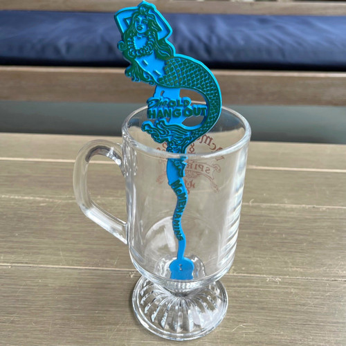 Old Hangout Mermaid Swizzle Pick Stick
