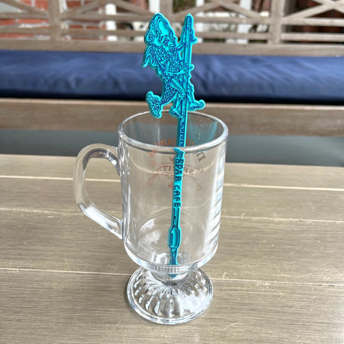 Spar Fish God Swizzle Pick Stick