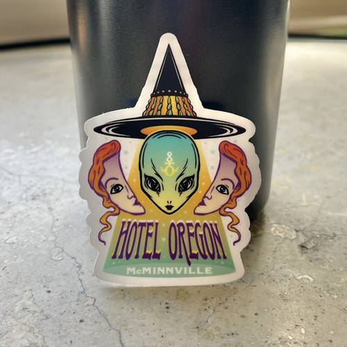 Hotel Oregon Vinyl Sticker