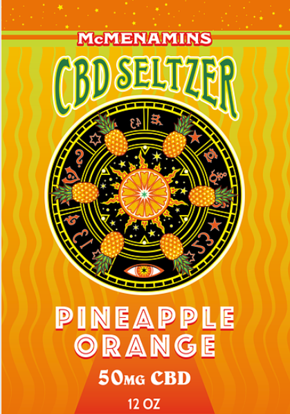 Pineapple Orange CBD Seltzer