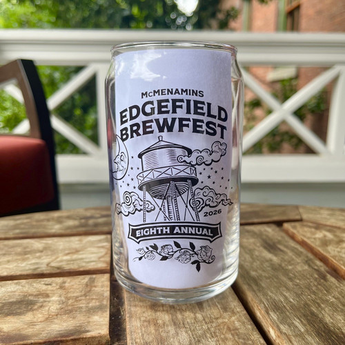 Edgefield Brewfest 2026 Can Glass
